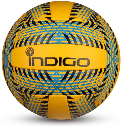 Мяч волейбольный Indigo Relax сине-желтый 01318