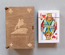 Карты 54 шт "Король" в подарочной коробке "Медный всадник" 996014