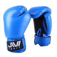 Перчатки боксерские детские 4 унц синий Jivi Sport 1400
