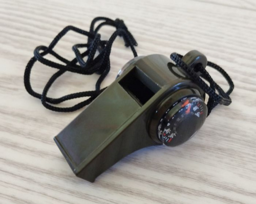 Компас+свисток+термометр пластик 6 см 998063