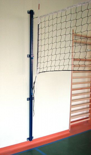 Стойки волейбольные пристенные с ползунком и механизмом натяжения 995344 фото 2