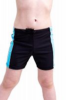 Плавки детские шорты 40р черно-голубой SM-432 03910