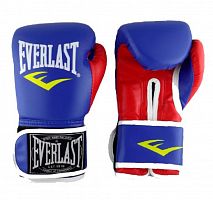 Перчатки боксерские 8 унц Everlast сине-красные 03098