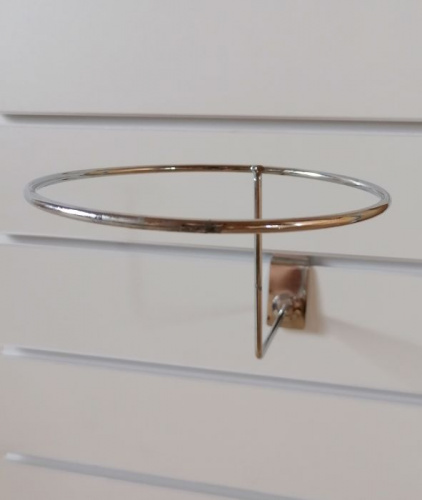 Кронштейн на эконом-панель для мячей и головных уборов Г образный 6 мм 996118