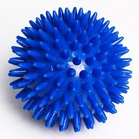 Мяч массажный 08 см (шарик) средн мягк синий ММ8 998109