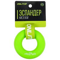 Эспандер кистевой 20 кг зеленый (d-7 см, детский) 3791409 Onlitop
