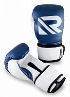 Перчатки боксерские 16 унц Rage сине-белый 04098