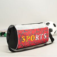 Сумка спортивная красный 845759