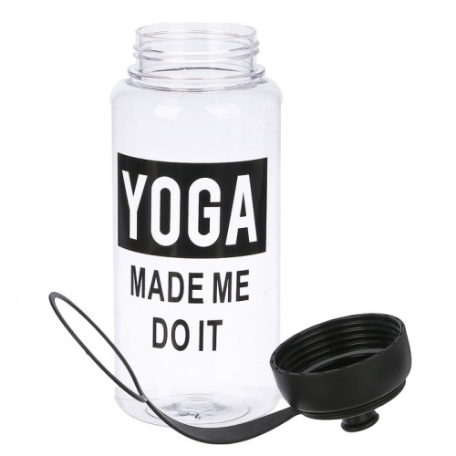 Бутылка для воды 1000 мл "Yoga" 2997964 фото 2