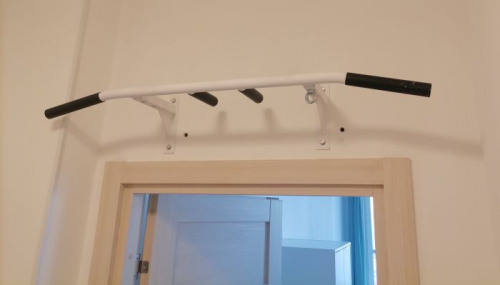 Турник наддверный 3 хвата ДТ (белый) 997583 фото 5 Турник наддверный 3 хвата ДТ (белый) 997583 фото 5