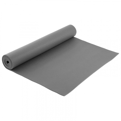 Коврик для йоги 0,6х61х173 см серый Yoga mat 01989