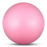 Мяч для художественной гимнастики 15 см розовый IN315 02989