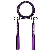 Скакалка 2,6-3 м метал. трос Expert X-Rope (фиолетовый, 185 гр) XR05D Атака