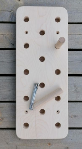 Пегборд (стена Коркина) 100х30х5 см + 2 ручки 996499 фото 4