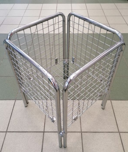 Корзина для хранения ковриков, мячей, медболов и спортинвентаря 76х55х55 см 996281 фото 2