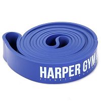 Эспандер-кольцо замкнутое 2,08м х 4,5мм х 2,9 см синий 30 кг Harper Gym NT961Z 349494