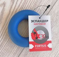 Эспандер кистевой 30 кг темно-синий Fortius d-78 мм 998010