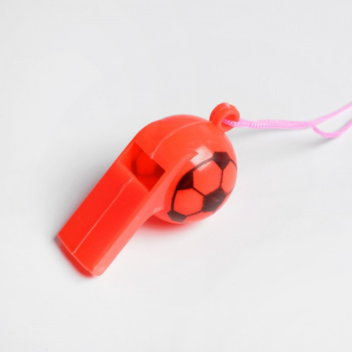Свисток пластик Футбольный мяч (12 шт/уп) 331472 фото 2