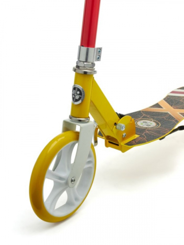 Самокат 200 мм желто-красный Atemi Airfly ATC01 06921 фото 2