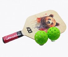 Ракетка для пиклбола (pickleball) + 2 шарика 997081