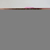 Сеточка для пучка волос розовая 9 см SM-329 27106