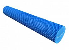 Ролик массажный для йоги 90*15 см синий цельный EasyFit 01550