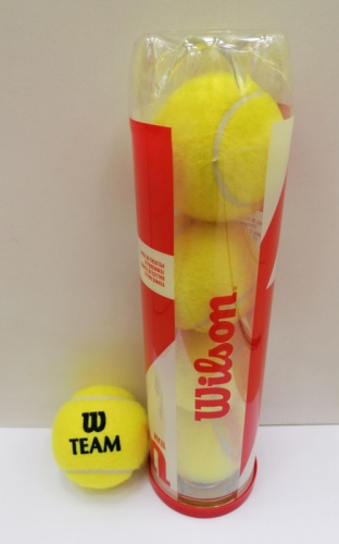Мячик для большого тенниса 1 шт Wilson Team Pracice WRT111900