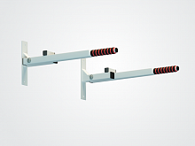 Брусья настенные складные Пульс серый s118767