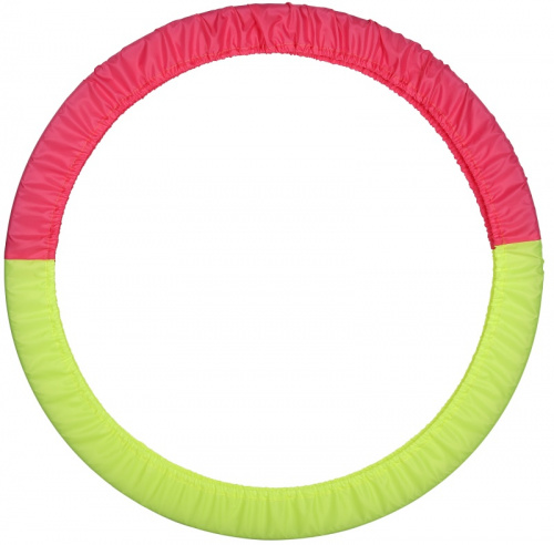 Чехол для обруча желтый-розовый 60-90 см SM-084 03194