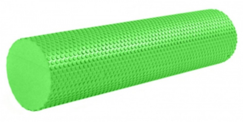 Ролик массажный для йоги 60*15 см салатовый цельный 1522 EasyFit