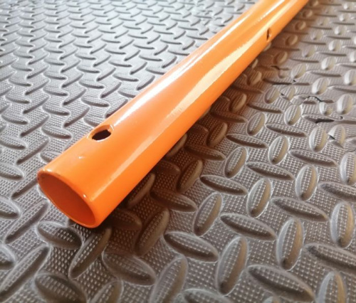 Турник для проема 112 см d-38 мм оранжевый 996251 фото 3