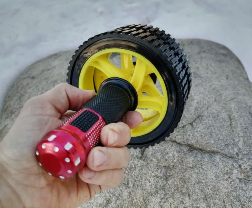 Ролик 2 колеса (трактор) тяжелый KW-2017 100792 фото 3