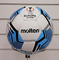 Мяч футбольный №5 Molten бело-голубой 05368