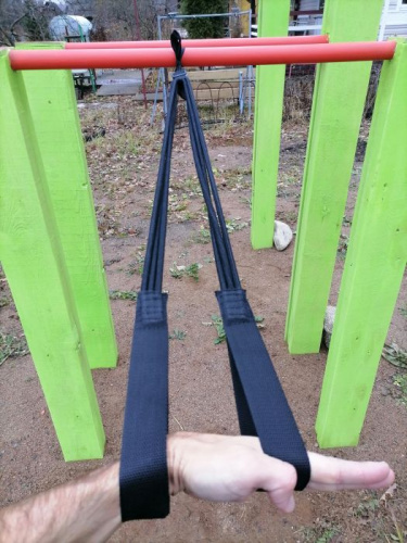 Эспандер лыжника 1,25 м 3 жгута d-8 мм (эспандер Бубновского) 996952 фото 2