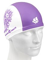 Шапочка для плавания Training Flower rubber резиновая
