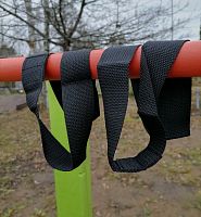 Лямки для турника 40 мм, разм 64, кольцо Мёбиуса (2 шт) 998122