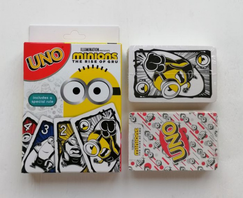 Игра настольная "UNO" Уно для детей 7+ Миньоны Minioins 07947