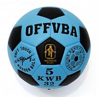 Мяч футбольный №5 OFFVBA черно-синий 03881