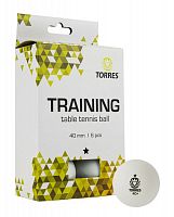 Мячик для пинг-понга 1* - 1 шт белый Torres Training TT21016 12735