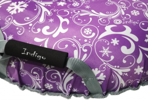 Ватрушка 75 см Иней серо-фиолетовый SM-247 24249 фото 2 Ватрушка 75 см Иней серо-фиолетовый SM-247 24249 фото 2