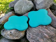 Коврик для йоги под коленки 19х19 см 2 шт 4125493