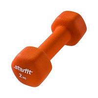 Гантель обливная 2 кг оранжевый DB-201 Starfit PapaZ