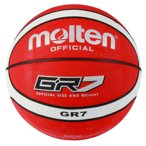 Мяч баскетбольный №7 Molten GR7 красный BGR7-RW 2518981