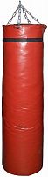 Мешок (груша) для бокса 90 кг красный с цепями 00765