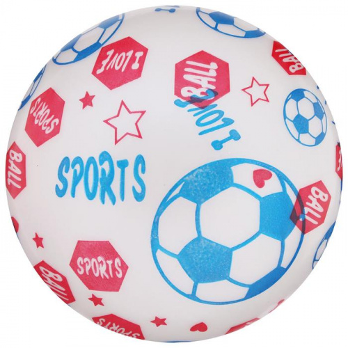 Мяч ПВХ 22 см Sports, 60 гр 1531106 фото 5