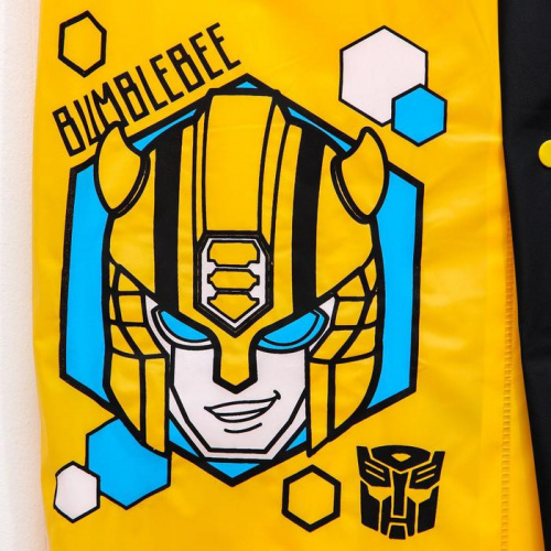 Плащ-дождевик детский S 92-98 см "Bumblebee. Трансформеры" черно-желтый 5553920 фото 2