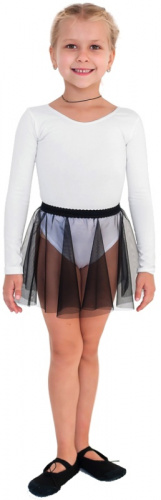 Юбка гимнастическая 40-42 черный сетка SM-081 14771 фото 2 Юбка гимнастическая 40-42 черный сетка SM-081 14771 фото 2