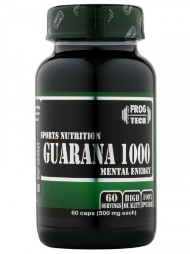 Guarana 1000 60 капс 500 мг FrogTech
