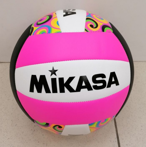 Мяч волейбольный Mikasa GGVB-SWRL черно-розовый 998358 фото 2