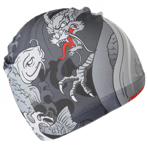 Шапочка для плавания Lyc Onlitop Рыба и Дракон серая 3242955 фото 3 Шапочка для плавания Lyc Onlitop Рыба и Дракон серая 3242955 фото 3
